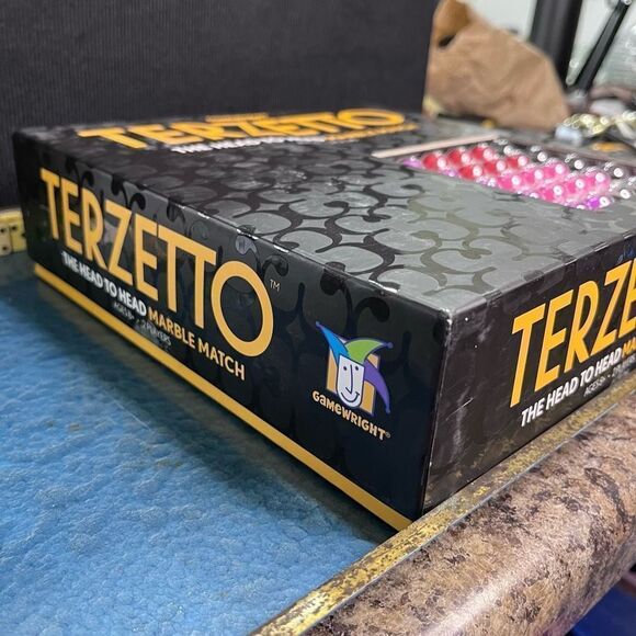 Terzetto 2013 head to head marble match complete Gamewright spacial recognition - Picture 5 of 7